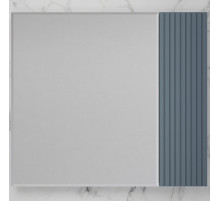 Зеркальный шкаф «Стокгольм» 80 см графит софт