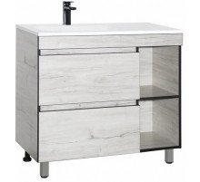 Тумба напольная "Берлин 90" под раковину Барселона, 2 ящ./ниши, PLUS, СОНАТА