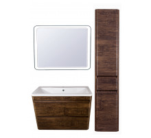 Тумба подвесная "Атлантика 90", Люкс старое дерево, PLUS