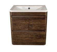 Тумба подвесная "Атлантика 60", Люкс старое дерево, PLUS