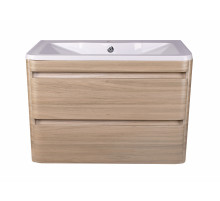 Тумба подвесная "Атлантика 90", Люкс ясень перламутр, PLUS