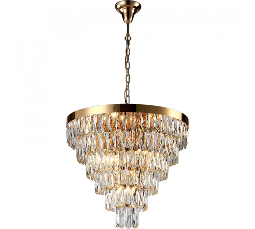 Люстра Crystal Lux Abigail SP-PL15 D620 Gold Transparent Прозрачная Золото