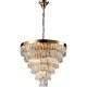 Люстра Crystal Lux Abigail SP-PL15 D620 Gold Transparent Прозрачная Золото