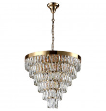 Люстра Crystal Lux Abigail SP-PL15 D620 Gold Transparent Прозрачная Золото