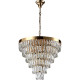 Люстра Crystal Lux Abigail SP-PL15 D620 Gold Transparent Прозрачная Золото