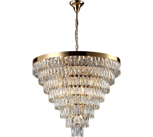 Люстра Crystal Lux Abigail SP22 D820 Gold Transparent Прозрачная Золото