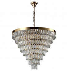 Люстра Crystal Lux Abigail SP22 D820 Gold Transparent Прозрачная Золото