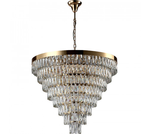 Люстра Crystal Lux Abigail SP22 D820 Gold Transparent Прозрачная Золото