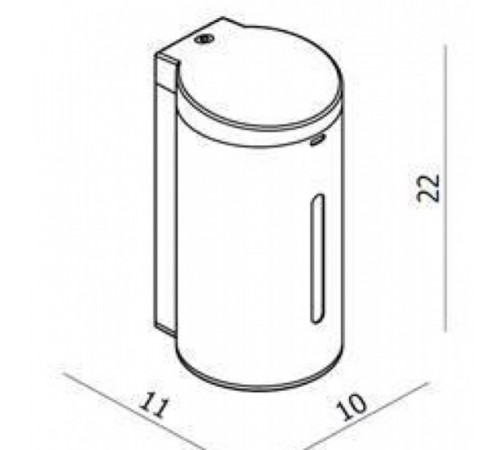 Диспенсер для жидкого мыла Langberger Accessories 75169 Хром