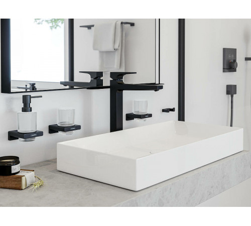 Двойной крючок Hansgrohe AddStoris 41755140 Шлифованная бронза