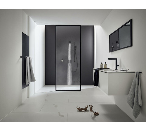 Полотенцедержатель Hansgrohe AddStoris 41747670 Черный матовый