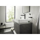 Двойной крючок Hansgrohe AddStoris 41755340 Шлифованный черный хром