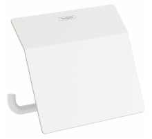 Держатель туалетной бумаги Hansgrohe AddStoris 41753700 с крышкой Белый матовый