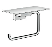 Держатель туалетной бумаги Hansgrohe AddStoris 41772000 с полкой Хром
