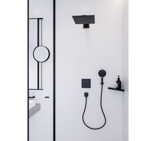 Двойной крючок Hansgrohe AddStoris 41755670 Черный матовый