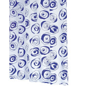 Штора для ванны Ridder Andy 200х180 Синяя