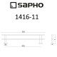 Полотенцедержатель Sapho Apollo 1416-11 Хром