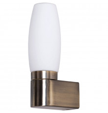 Подсветка для зеркал Artelamp Aqua-Bastone A1209AP-1AB Белая Античная бронза