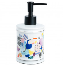 Дозатор жидкого мыла Fixsen Art FX-620-1 Белый Цветной