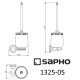 Ершик для унитаза Sapho Astor 1325-08 Хром