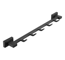 Вешалка для полотенец Belz B903 B90315-5 Черная матовая