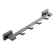 Вешалка для полотенец Belz B904 B90415-4 Вороненая сталь