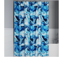 Штора для ванны Iddis Base 240х200 BX04P18i11 Синяя