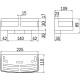 Полка корзина Inda Basket AV251CNE Черный матовый