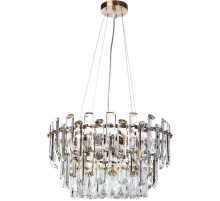 Люстра Divinare Bellatrix 3510/17 LM-11 Прозрачная Латунь
