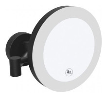 Косметическое зеркало Bemeta 116101770 Черное матовое