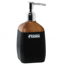 Дозатор для жидкого мыла Fixsen Black Wood FX-401-1 Черный