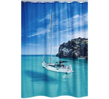 Штора для ванны Ridder Blue Paradise 180х200 42073000 Синий Белый
