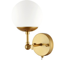 Настенный светильник Artelamp Bolla A1664AP-1GO Белый Золото