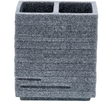Стакан для зубных щеток Ridder Brick 22150207 Серый