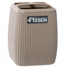 Стакан для зубных щеток Fixsen Brown FX-403-3 Коричневый