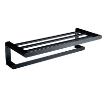 Полка для полотенец Nofer Capri 16223.N Черный матовый
