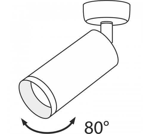 Потолочный светильник Maytoni Ceiling Wall Focus C017CW-01G Золото