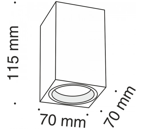 Потолочный светильник Maytoni Ceiling Wall Focus C011CL-01B Черный