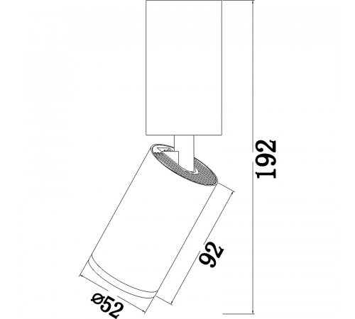 Потолочный светильник Maytoni Ceiling Wall Focus S C051CL-01W Белый