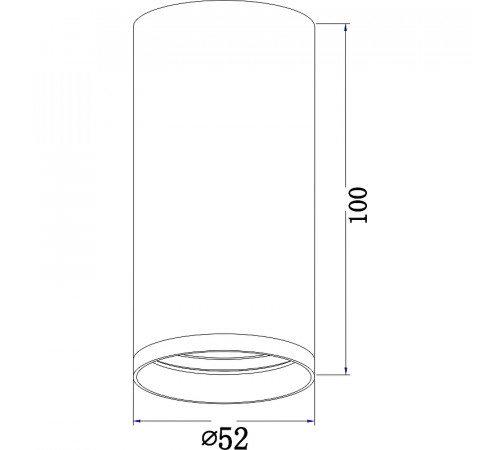 Потолочный светильник Maytoni Ceiling Wall Focus S C052CL-01B Черный