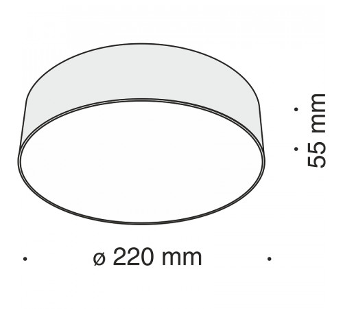 Потолочный светильник Maytoni Ceiling Wall Zon C032CL-L32B4K Черный