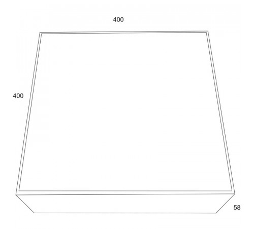 Потолочный светильник Maytoni Ceiling Wall Zon C067CL-L48W3K Белый