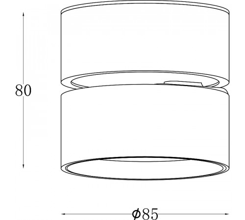 Потолочный светильник Maytoni Ceiling Wall Onda C024CL-L12B4K Черный