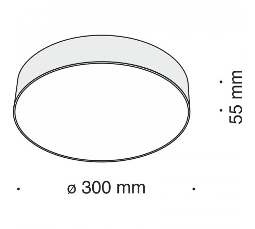 Потолочный светильник Maytoni Ceiling Wall Zon C032CL-L43W4K Белый