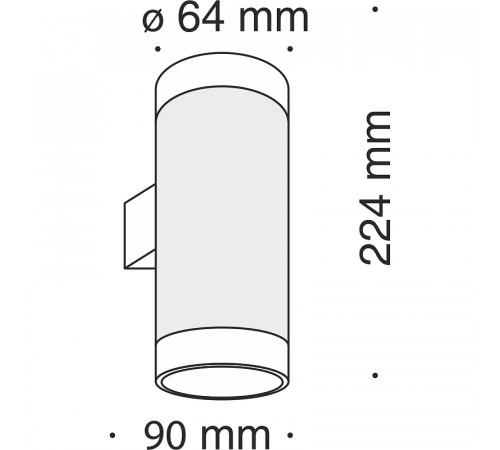 Настенный светильник Maytoni Ceiling Wall Kilt Led C027WL-L10W Белый