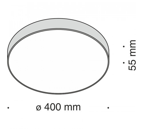 Потолочный светильник Maytoni Ceiling Wall Zon C032CL-L48W4K Белый