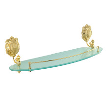 Стеклянная полка Migliore Cleopatra 16692 Золото