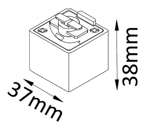 Адаптер Crystal Lux CLT 0.212 03 BL Черный