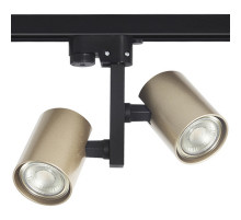 Трековый светильник Crystal Lux CLT 0.31 001 60C2 BL-BZ Черный Бронза