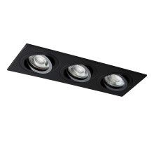 Встраиваемый светильник Crystal Lux CLT 002C3 BL Черный